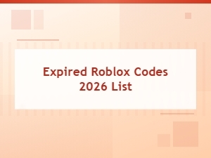 Expired Roblox Codes 2026 List - All Inactive Promo Codes