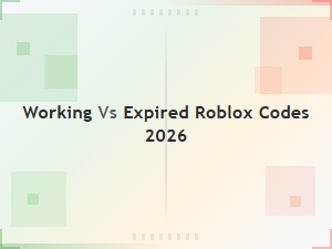 Working vs Expired Roblox Codes 2026 – Full List & Updates