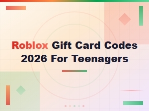 Best Roblox Gift Card Codes for Teenagers