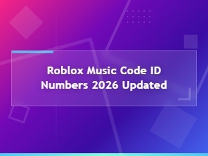 Roblox Music Codes Id Numbers 2026 Updated List